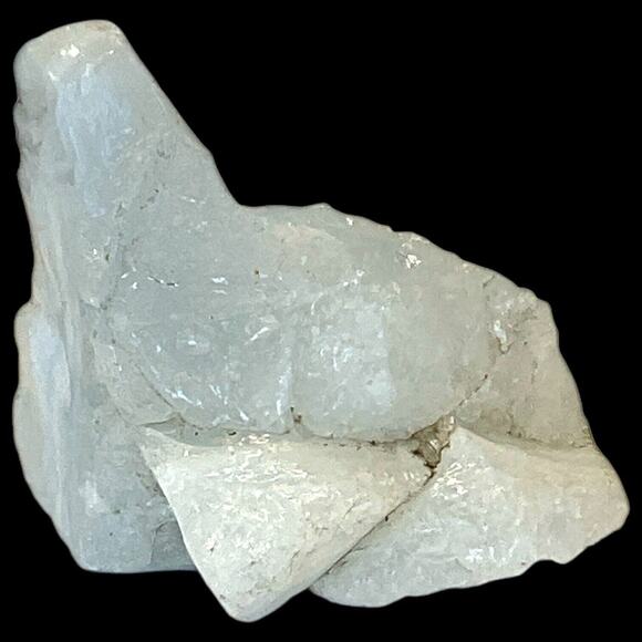 Opalescent Layered Art Glass Cullet Glowing Manganese Slag Glass #5GL17 - Picture 4 of 7